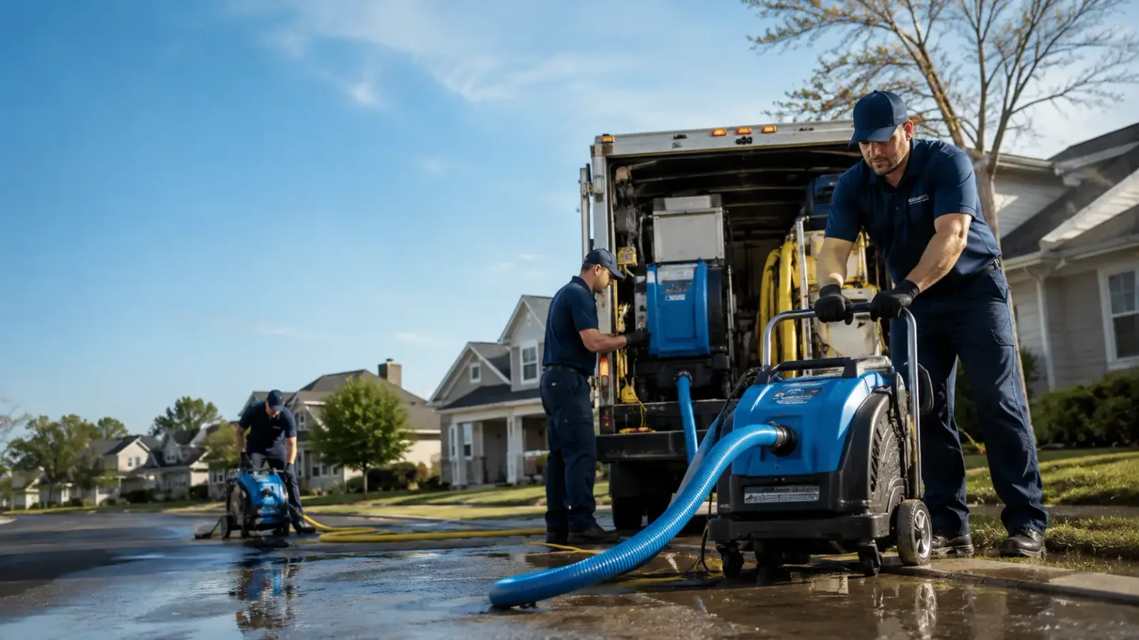 Flood Damage Cleanup in Drums, PA